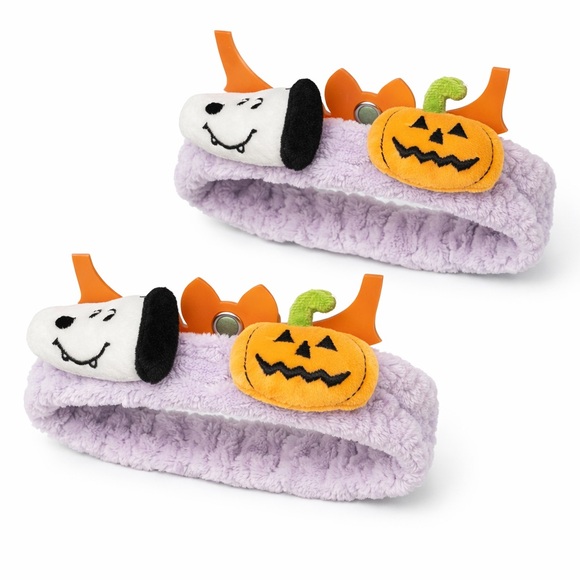 Peanuts Orange and White Snoopy Pumpkin Headband - Picture 2 of 2